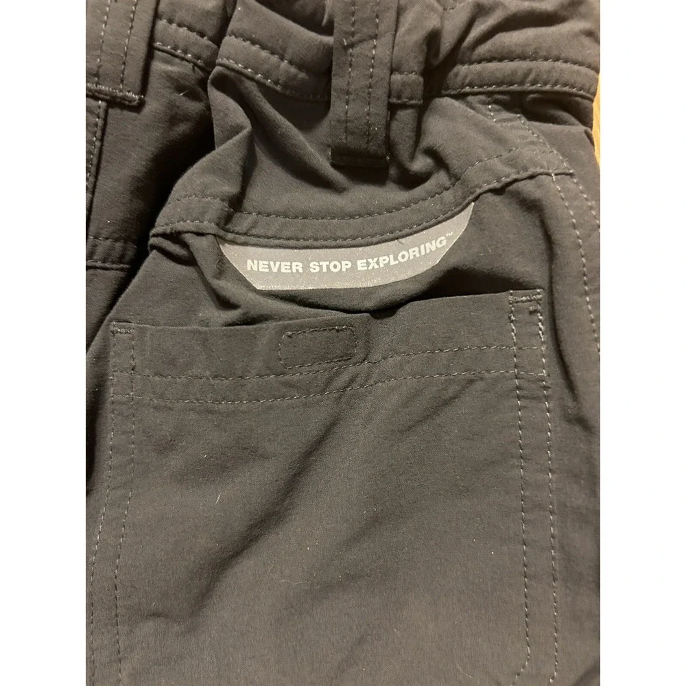 The North Face Adjustable Waist Hiking Reflective Shorts Boys Size 6